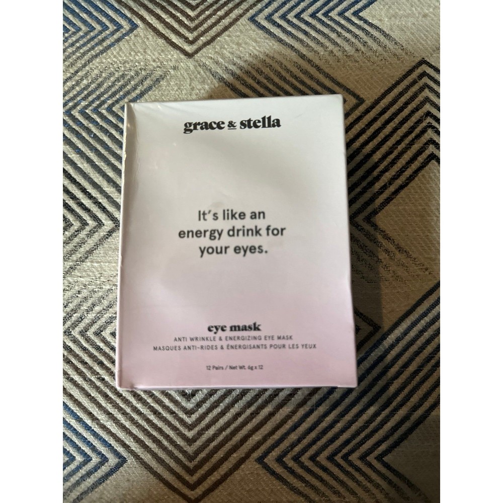 Grace & Stella eye mask anti-wrinkle 12 pair count